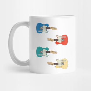 Three Frets T-Style Rosewood Electric Guitar Pack Mug